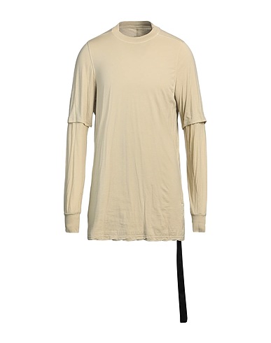 DRKSHDW by RICK OWENS Basic T-Shirt Sage green 100% Cotton