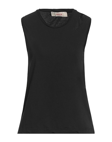 JUCCA T-shirt Nero 100% Cotone, Poliammide