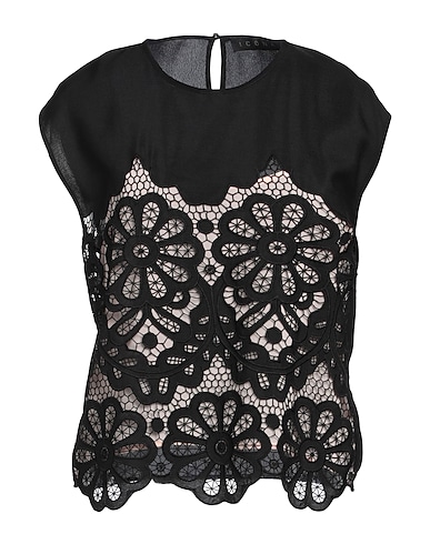 ICONA by KAOS Top Black 100% Cotton