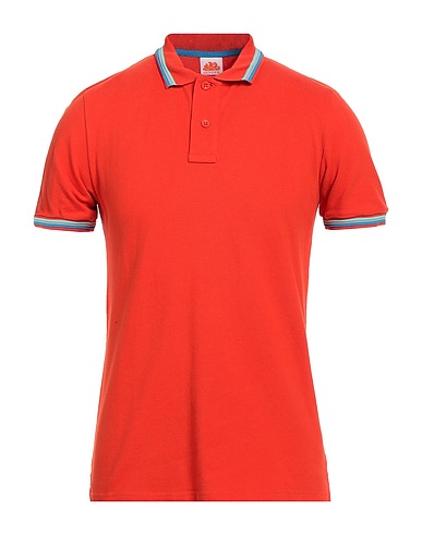 SUNDEK Polo shirt Red 92% Cotton, 8% Elastane