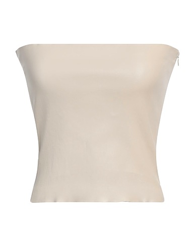 SPRWMN Top Beige 100% Leather