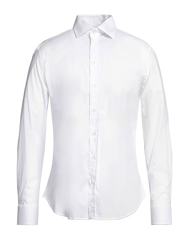 EMPORIO ARMANI Chemise de couleur unie 100% Coton