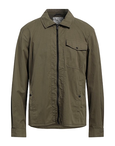 WOOLRICH Giubbotto Verde militare 100% Cotone