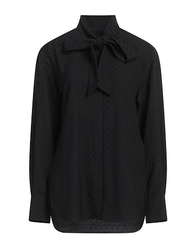 GOLDEN GOOSE Solid color shirts & blouses Black 100% Viscose