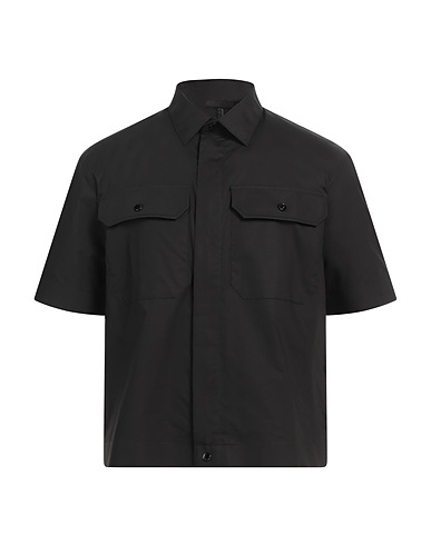 EMPORIO ARMANI Chemise de couleur unie 100% Coton