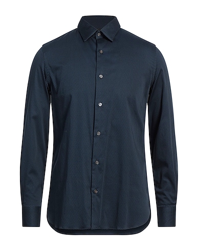 EMPORIO ARMANI Εμπριμέ πουκάμισο 97% Βαμβάκι, 3% Ελαστάνη