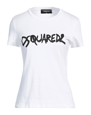 DSQUARED2 T-shirt Bianco 100% Cotone