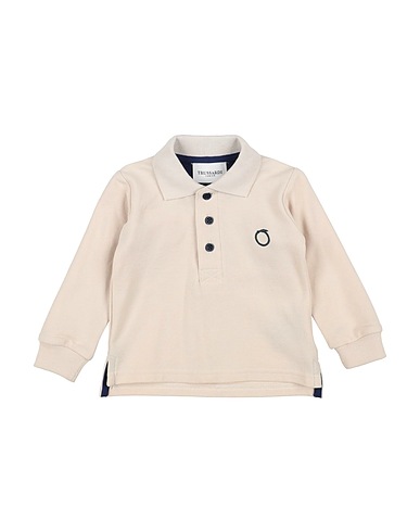 TRUSSARDI JUNIOR Polo Beige 100% Cotone
