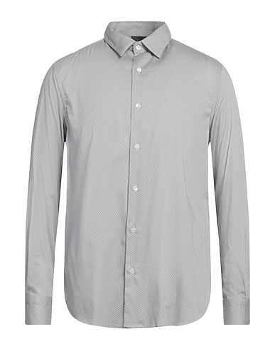 EMPORIO ARMANI Patterned shirt 97% Cotton, 3% Elastane