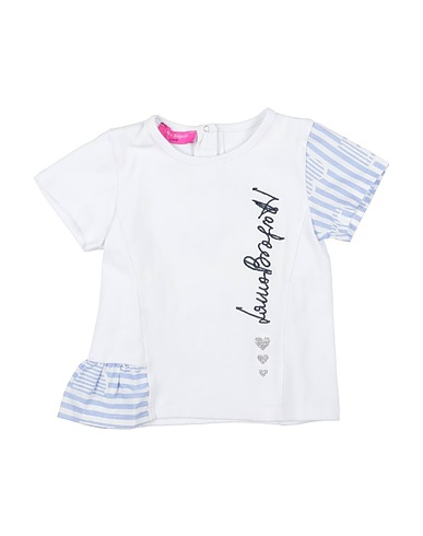 LAURA BIAGIOTTI BABY T-shirt Bianco 90% Cotone, 10% Elastan