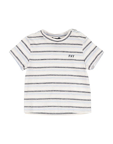 FAY T-shirt 50% Coton, 50% Lin, Polyester