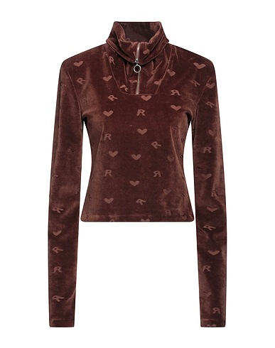 ROTATE BIRGER CHRISTENSEN Sweatshirt Brown 80% Organic cotton, 20% Polyester