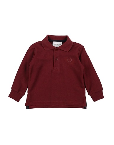 TRUSSARDI JUNIOR Polo Cioccolato 100% Cotone