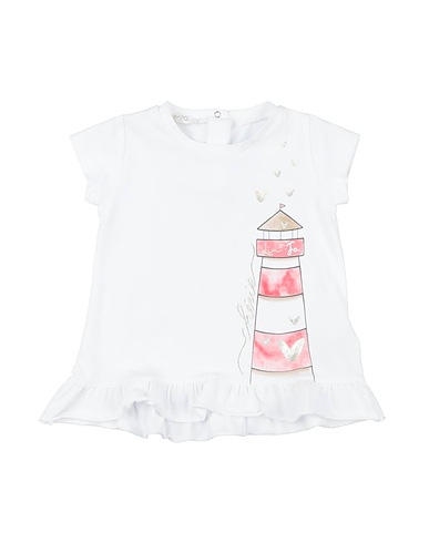 LIU •JO T-shirt White 94% Cotton, 6% Elastane
