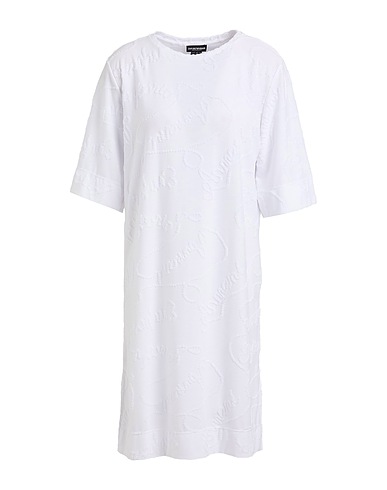 EMPORIO ARMANI Cover-ups White 100% Polyester