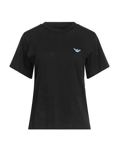 EMPORIO ARMANI T-shirt Nero 100% Cotone, Elastan