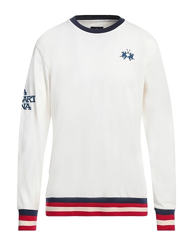 LA MARTINA Sweatshirt Ivory 100% Cotton