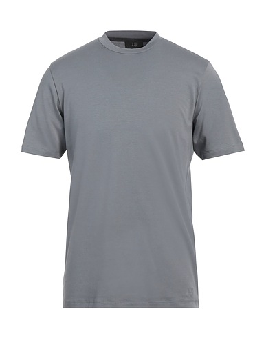 DUNHILL ベーシックTシャツ グレー コットン 70% / シルク（マルベリーシルク） 30%
