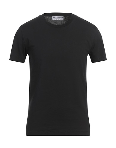 DOLCE&GABBANA T-shirt Nero 100% Cotone