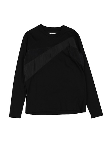 LES HOMMES T-shirt Black 100% Cotton