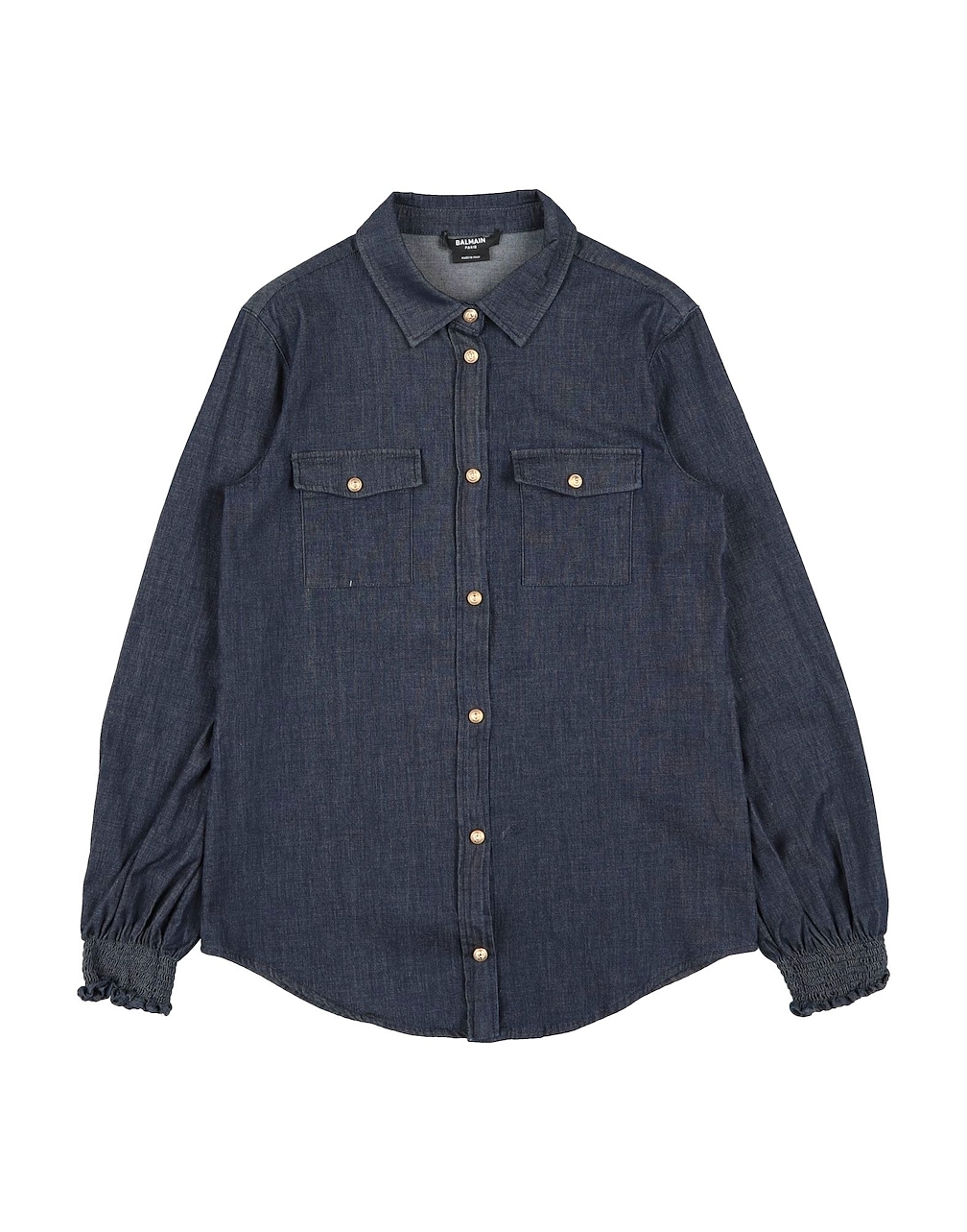 BALMAIN - Denim shirts