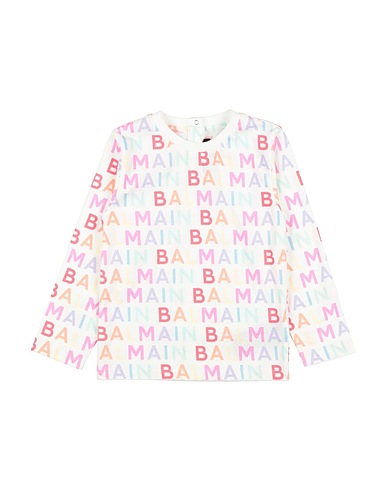 BALMAIN T-Shirt Weiß 100% Baumwolle