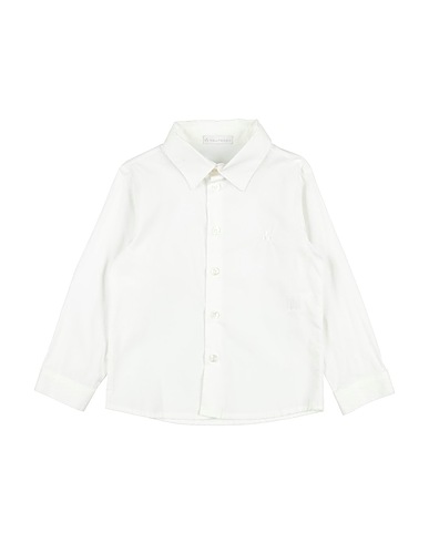 PEUTEREY Solid colour shirt White 94% Cotton, 6% Elastane