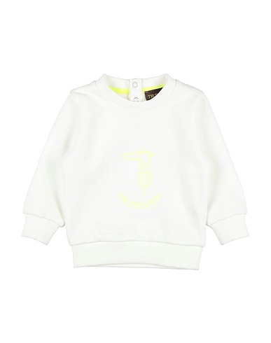 TRUSSARDI JUNIOR Sweatshirt White 96% Polyester, 4% Elastane