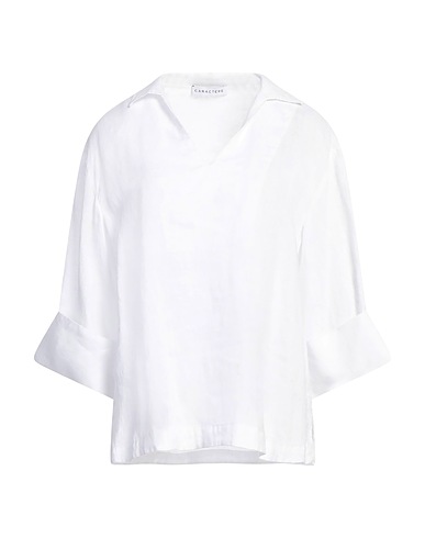 CARACTÈRE Top White 100% Linen