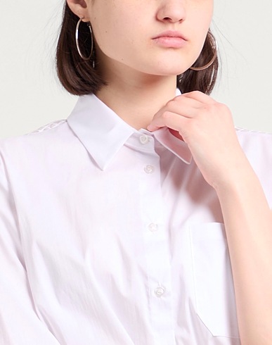 Solid color shirts & blouses