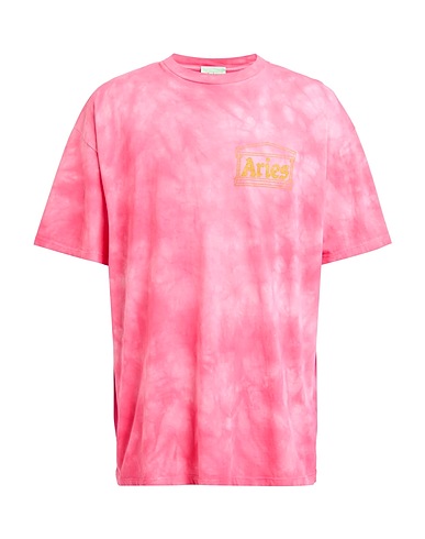 ARIES T-shirt Fuchsia 100% Cotton
