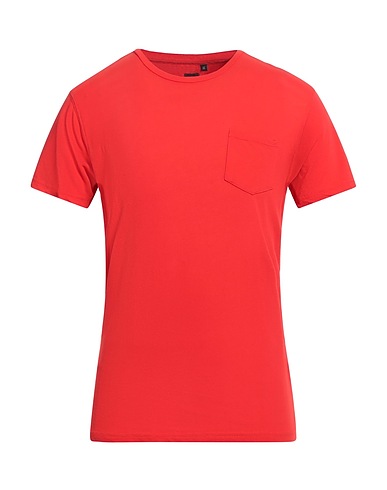 HOMEWARD CLOTHES Basic T-Shirt Tomato red 100% Cotton