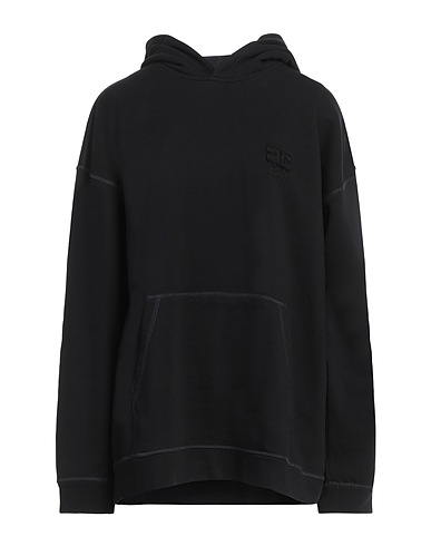 GANNI Hooded sweatshirt Black 100% Organic cotton