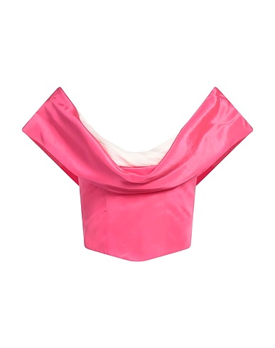 MOSCHINO Top COUTURE Fuchsia 64% Viscose, 36% Cotton