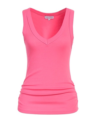 MICHAEL STARS Canotta Fucsia 48% Cotone, 48% Modal, 4% Elastan