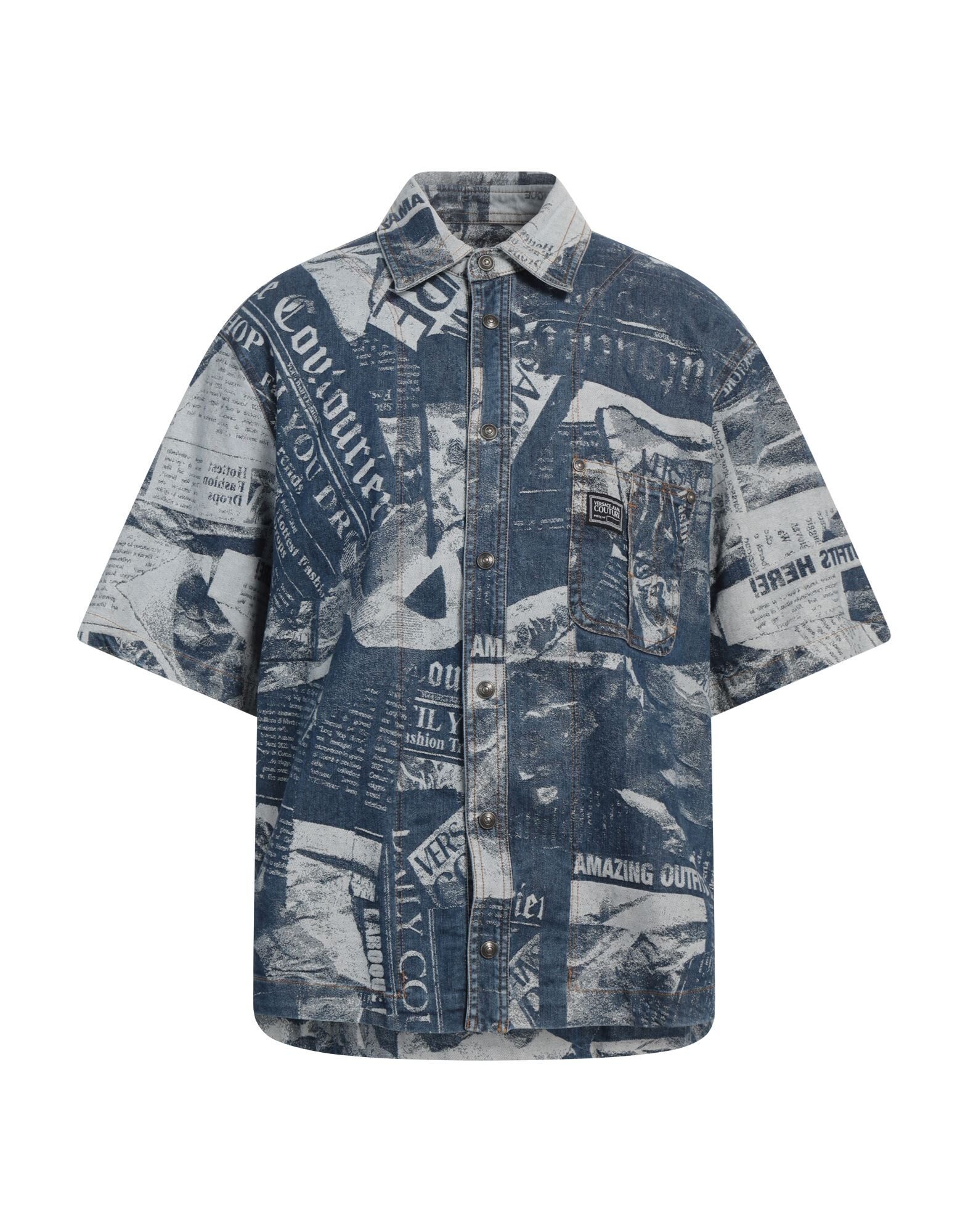VERSACE JEANS COUTURE - Denim shirts