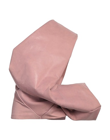 RICK OWENS One-Shoulder-Top Antikrosa 100% Kalbsleder
