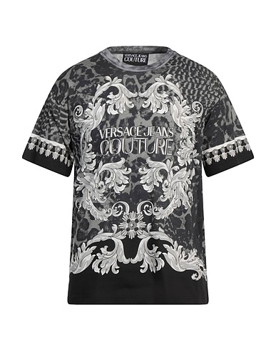 VERSACE JEANS COUTURE Ｔシャツ グレー コットン 100%