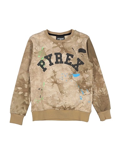 PYREX Sweatshirt Khaki 100% Cotton