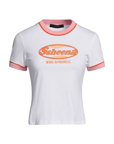 SSHEENA T-shirt BIANCO 100% Cotton
