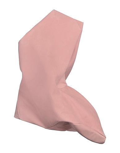 RICK OWENS One-shoulder top 100% Cow leather