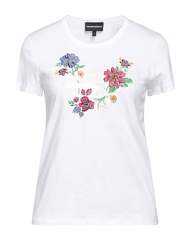 EMPORIO ARMANI T-shirt White 100% Cotton