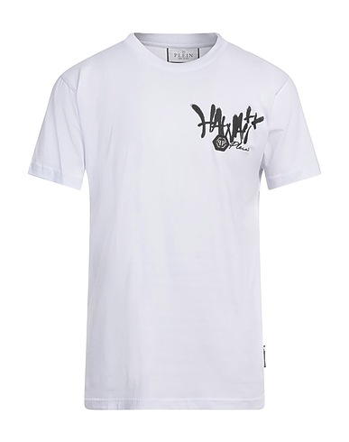 PHILIPP PLEIN T-shirt Bianco 100% Cotone