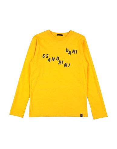 DANIELE ALESSANDRINI T-shirt Yellow 100% Cotton
