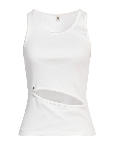 R13 Canotta Bianco 100% Cotone