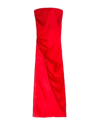 RICK OWENS Silk top Red 100% Silk