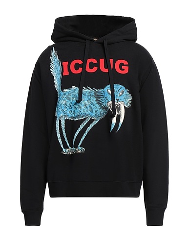 GUCCI TOPS Schwarz 100% Baumwolle