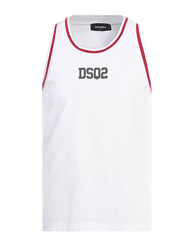 DSQUARED2 Vest White 100% Cotton