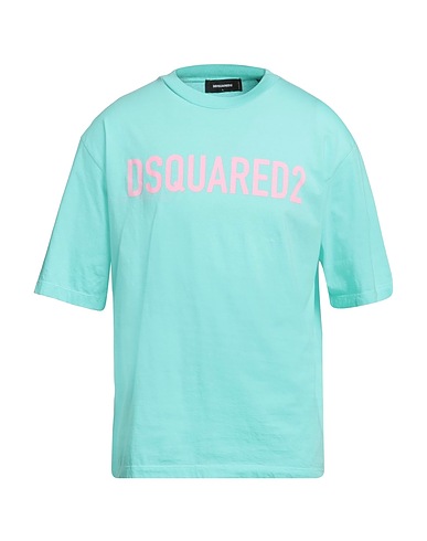 DSQUARED2 티셔츠 라이트 그린 100% 코튼