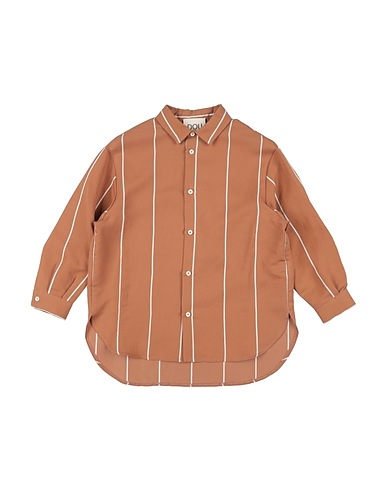 DOUUOD Patterned shirt Camel 88% Viscose, 12% Polyester